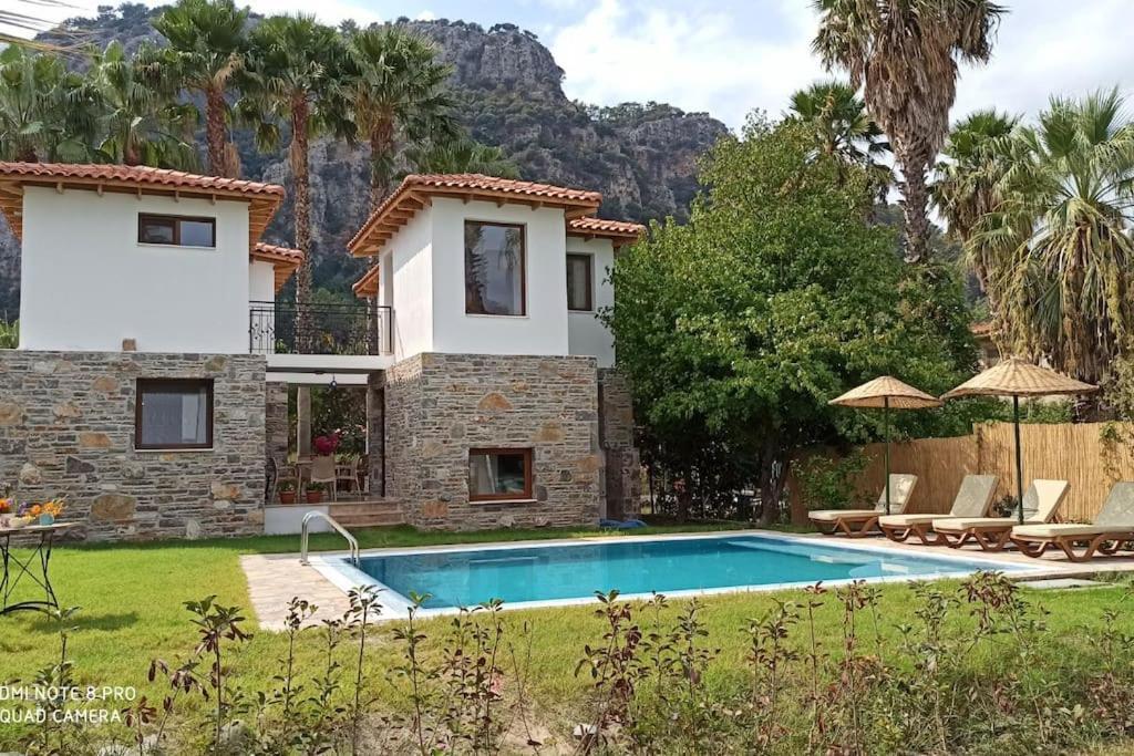 Villa Merry - Dalyan Stonehouse With Palmtrees, 50M To River Ortaca  Exterior photo