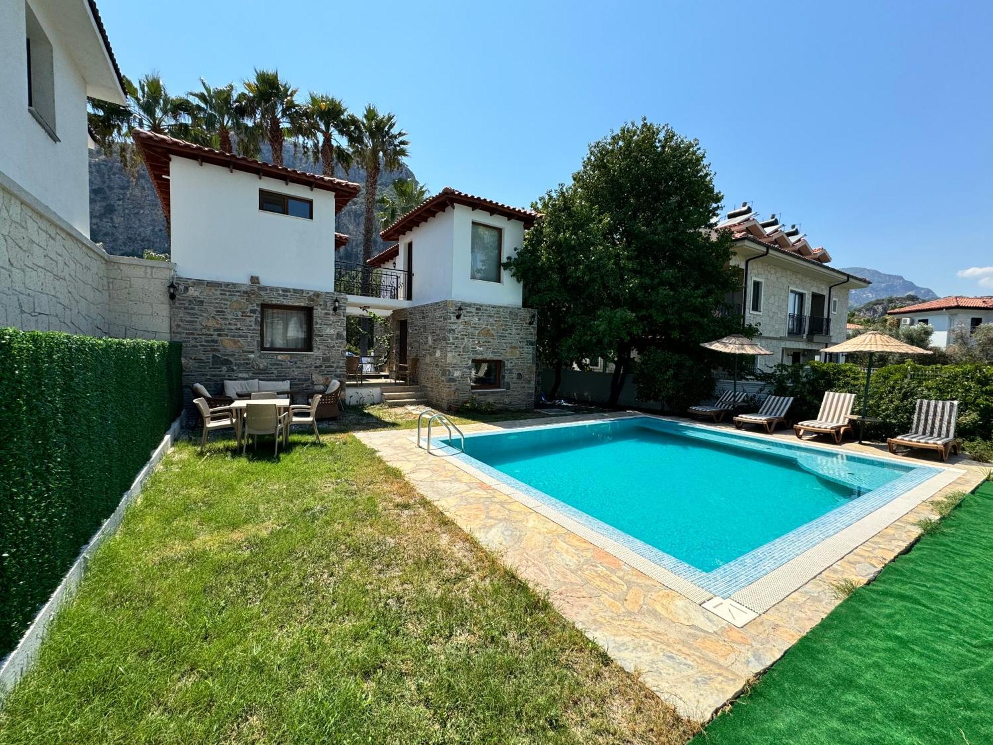 Villa Merry - Dalyan Stonehouse With Palmtrees, 50M To River Ortaca  Exterior photo