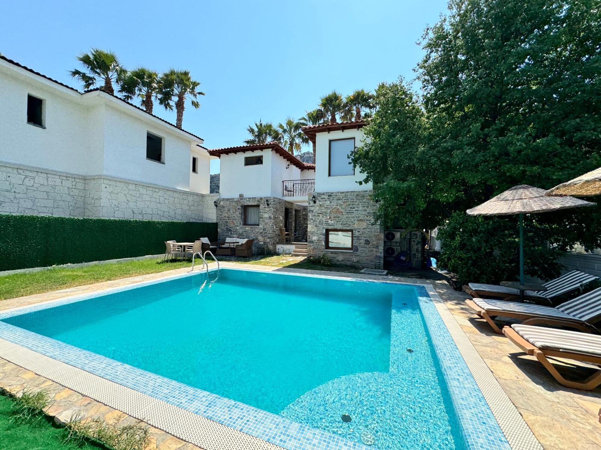 Villa Merry - Dalyan Stonehouse With Palmtrees, 50M To River Ortaca  Exterior photo